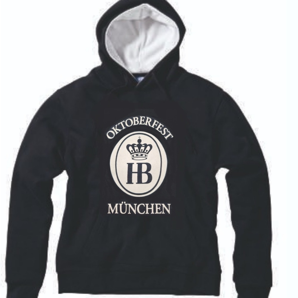 Hofbrau Haus Black Oktoberfest München Hoodie Large